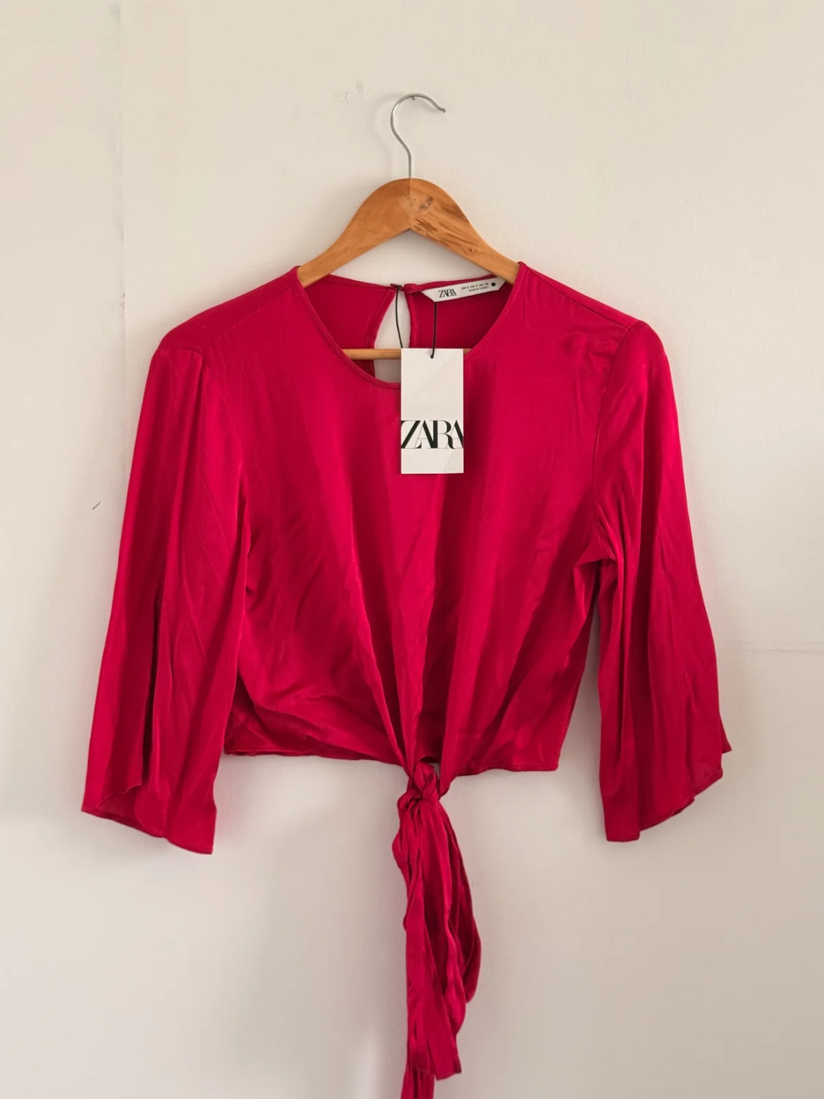 Blusa de Satin Zara — foto 1