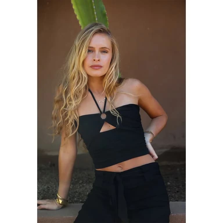 Usado por Bernardita Aguirre, Top Sybilla Paula Mekis, talla XS