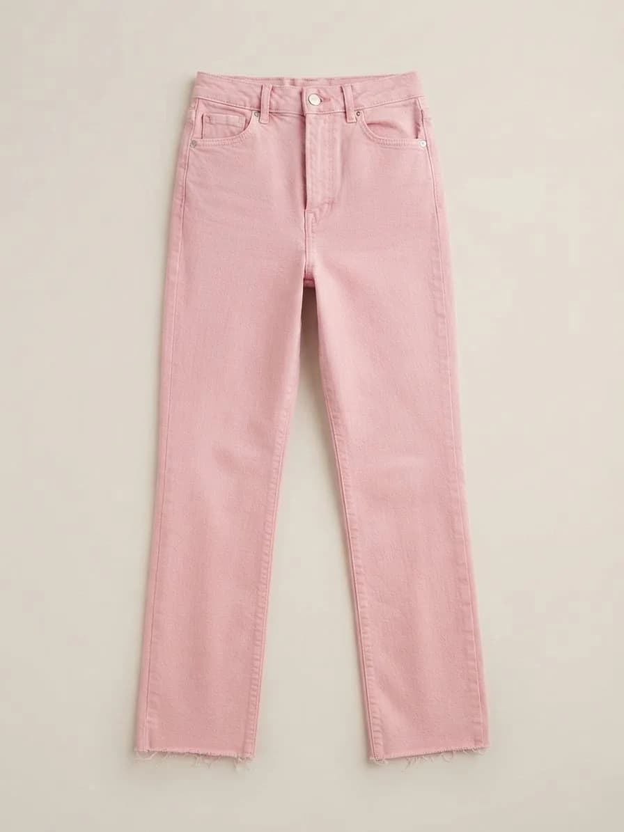 Jeans rosa pastel — foto 1