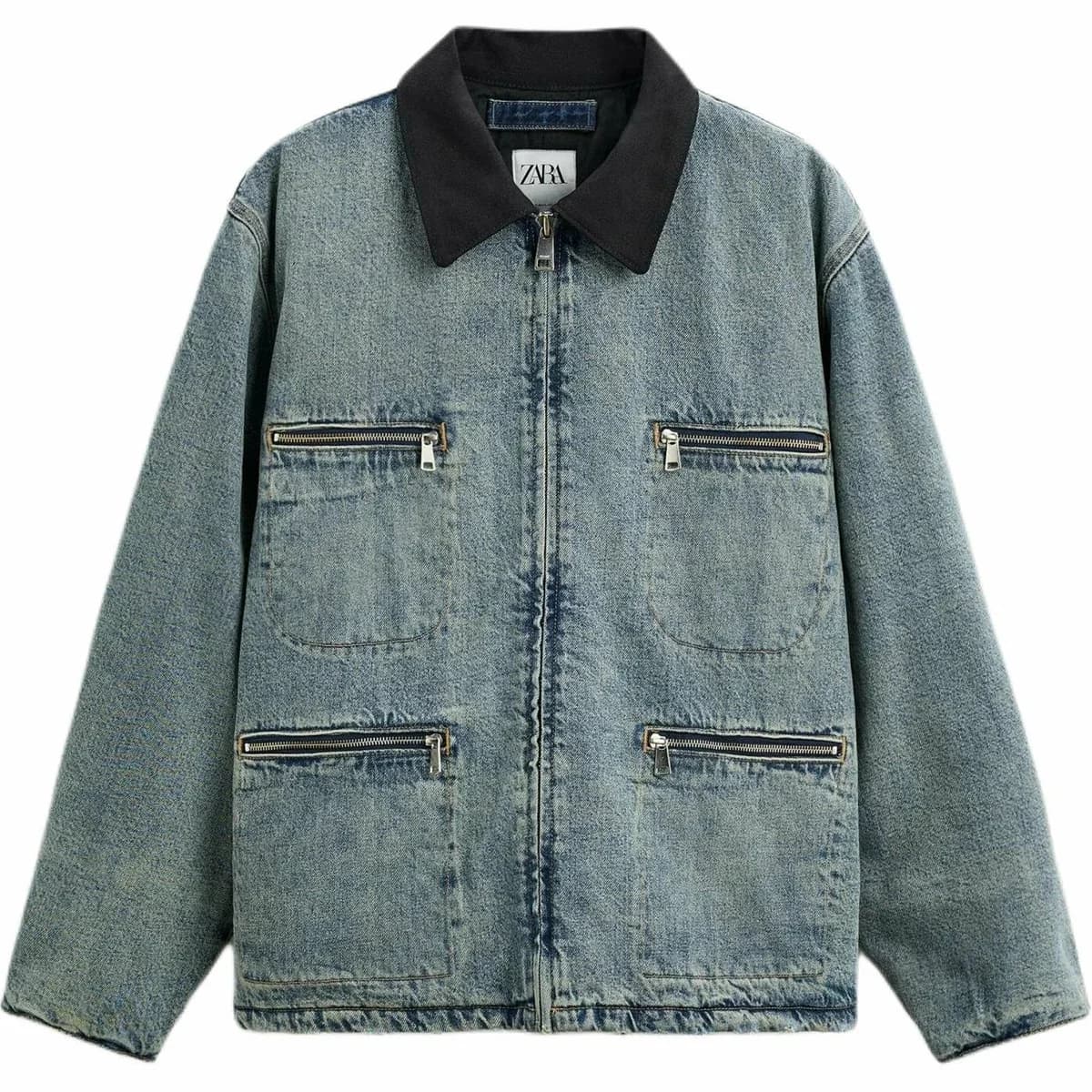 CHAQUETA DENIM ZARA — foto 1