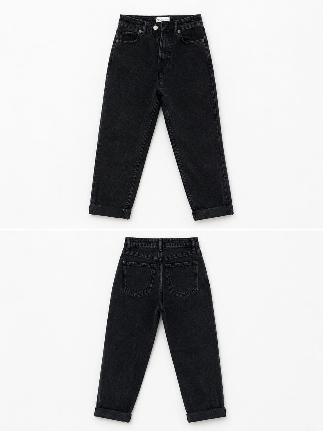 Pantalón Zara Talla 32 Perfecto Estado Negros — foto 1