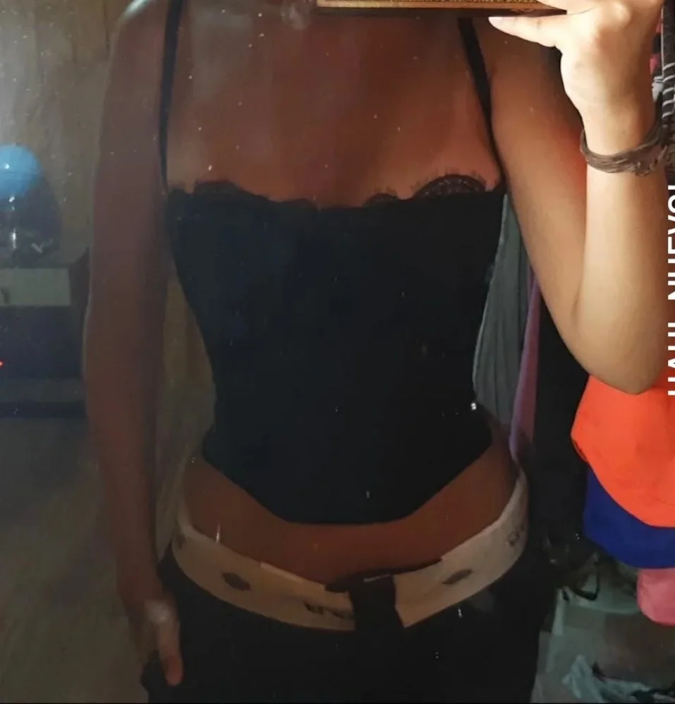 Usado por Karina Zamora, Corset , talla S