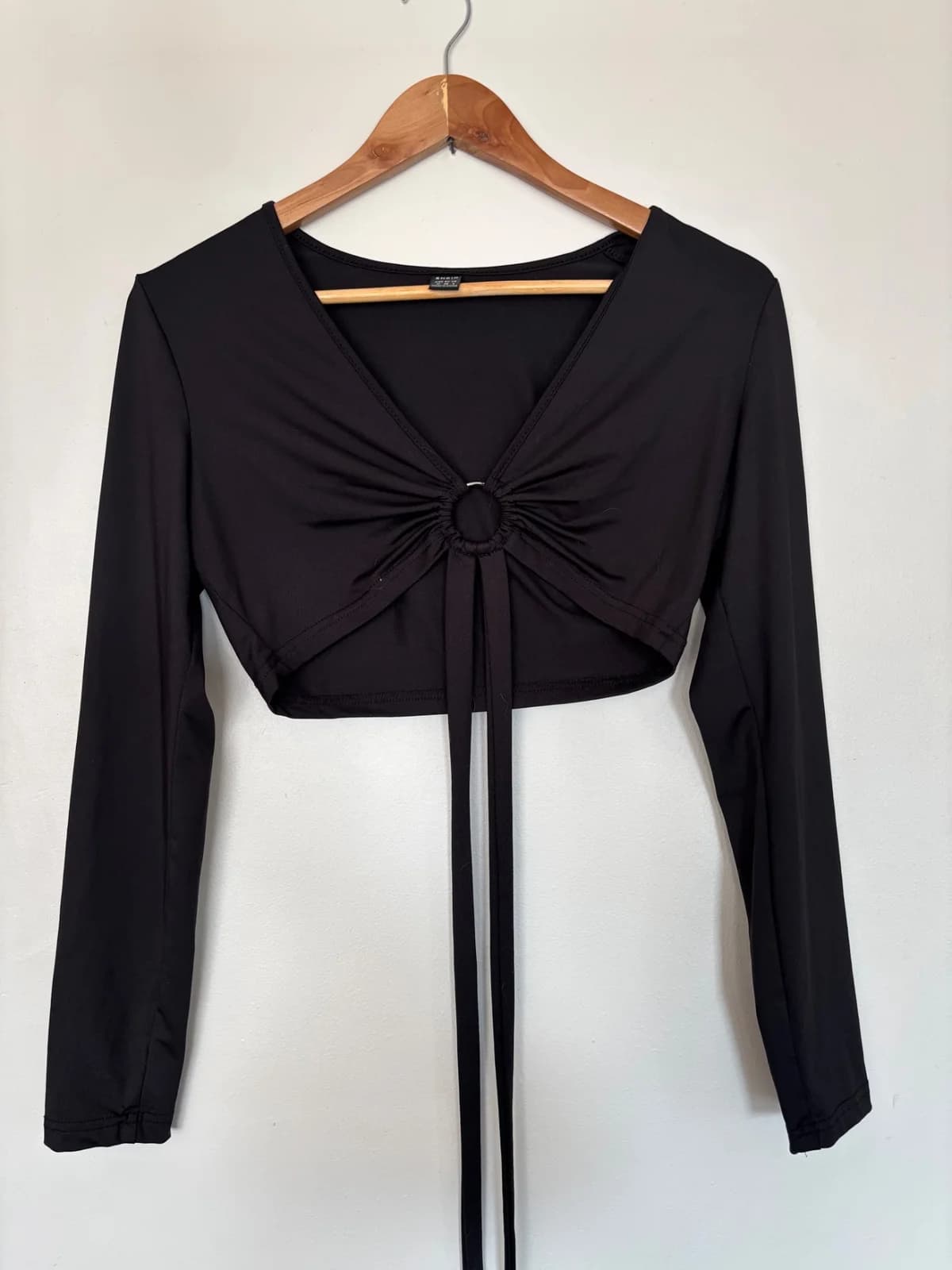 Usado por Andrea Singh, Top tipo lycra, talla M