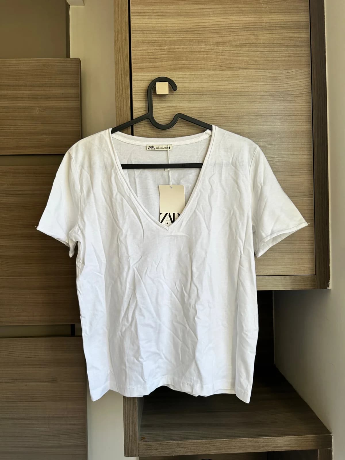 Polera básica blanca