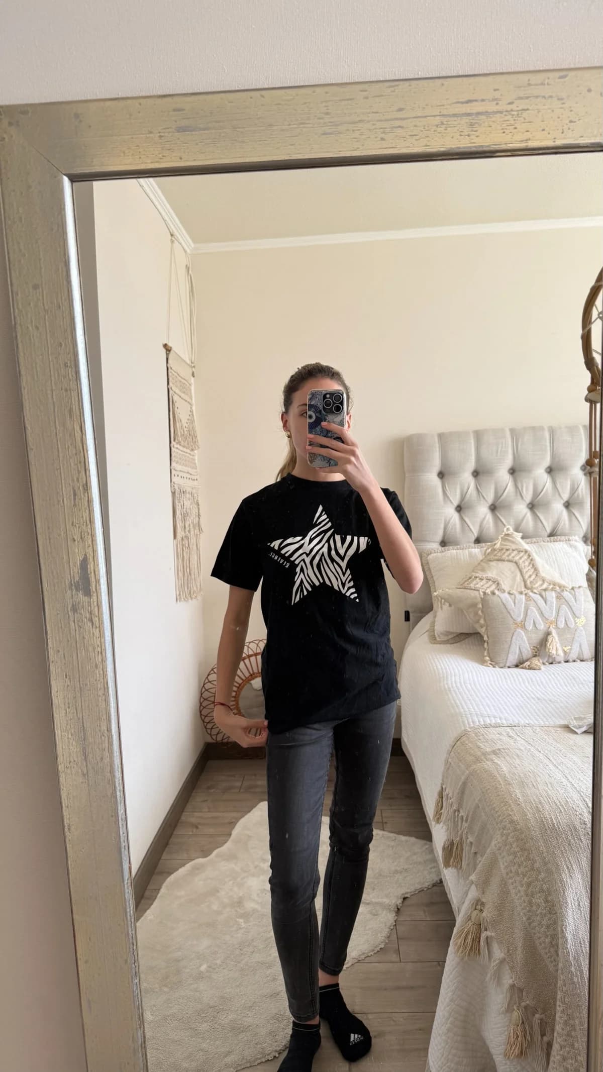 Polera estampada