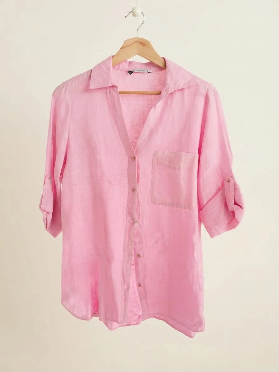 Blusa Rosada Zara Talla XS Perfecto Estado — foto 1
