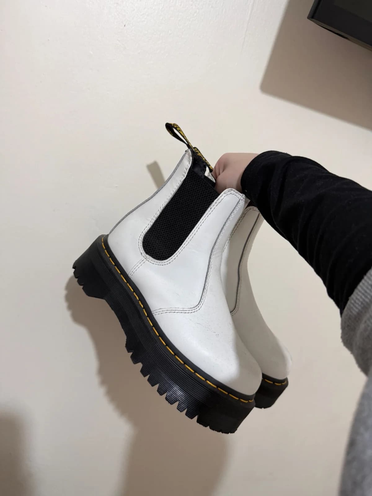 Usado por brita saez, botines doc martens originales, talla 36