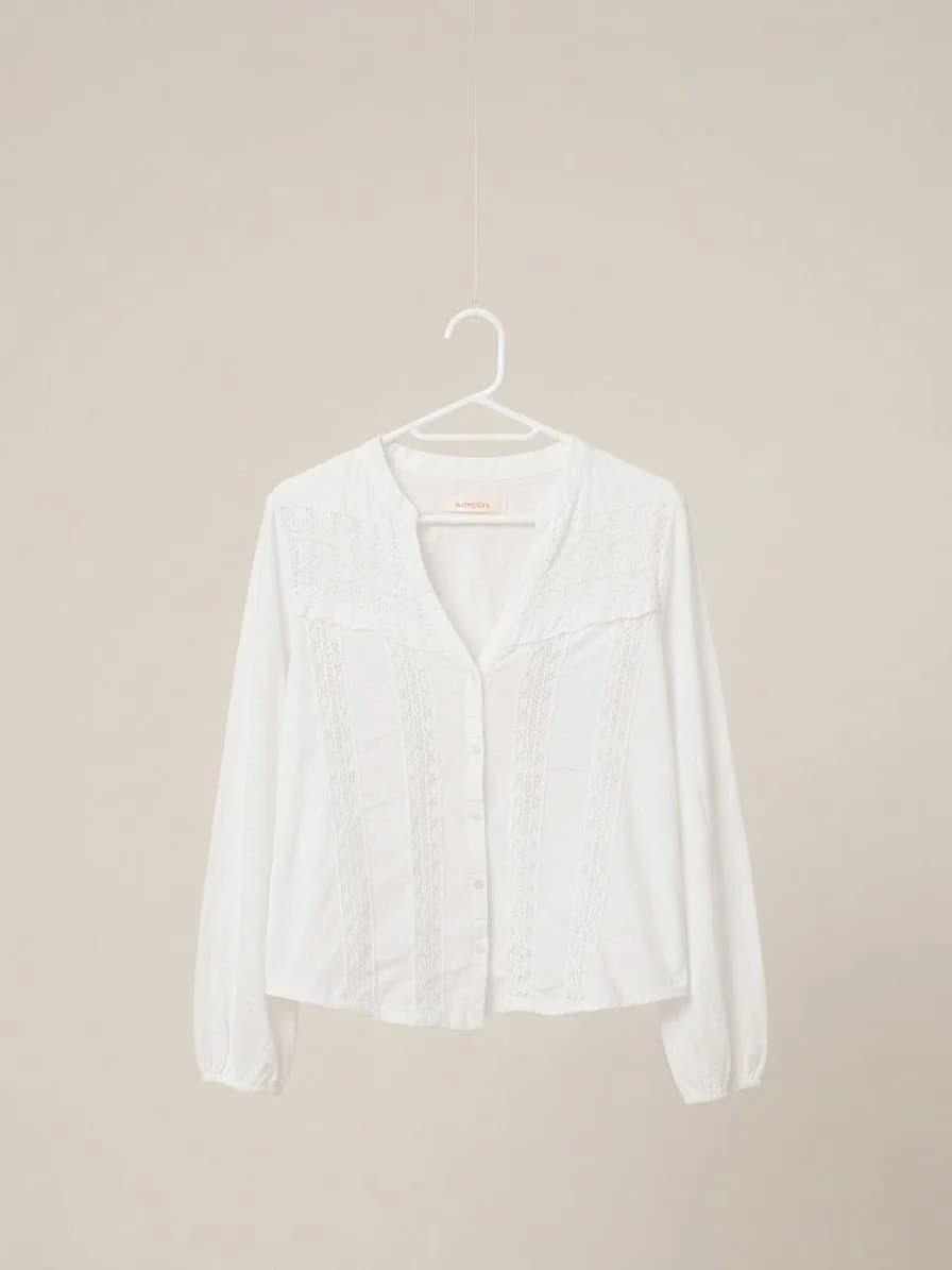 Blusa Blanca rapsodia — foto 1