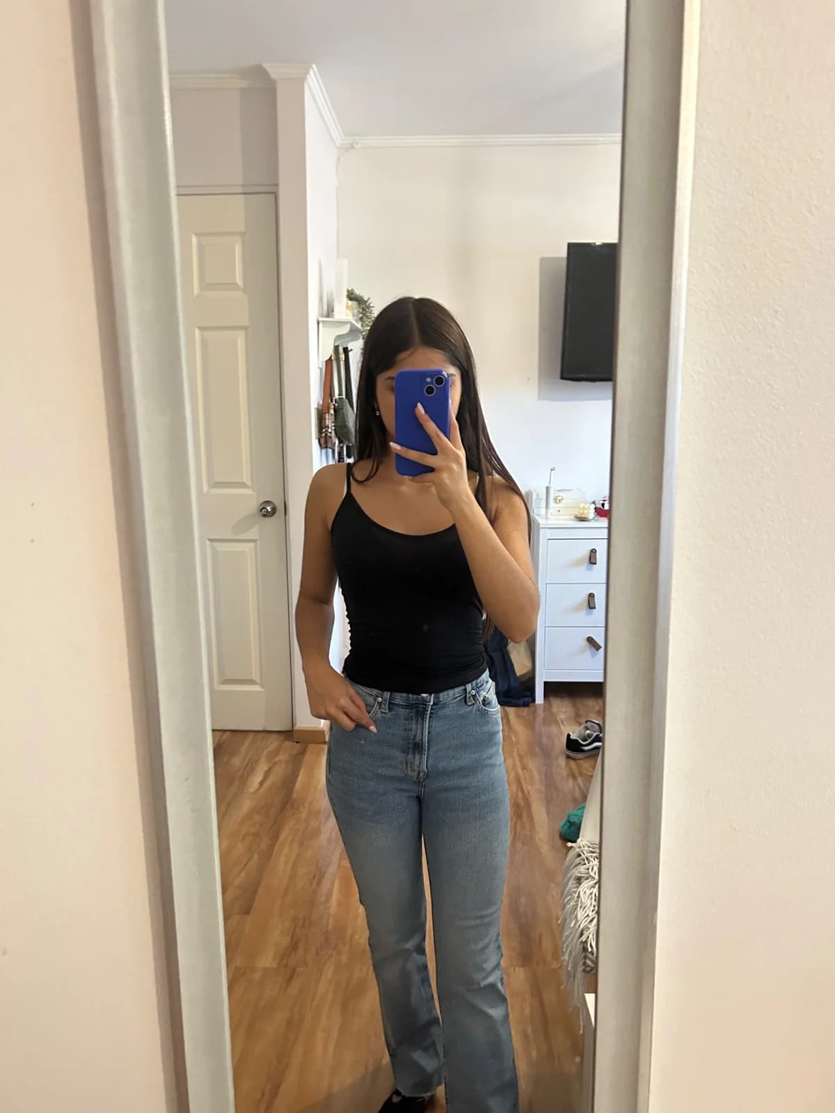 jeans mango flare — foto 1
