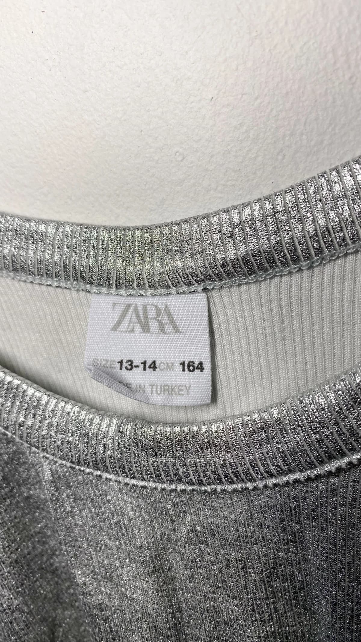 Top Zara Metalizado — foto 1