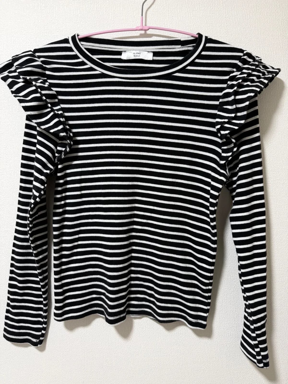 Usado por PASCALITA PAVEZ, Polera Mangad Larga Vuelitos, talla M