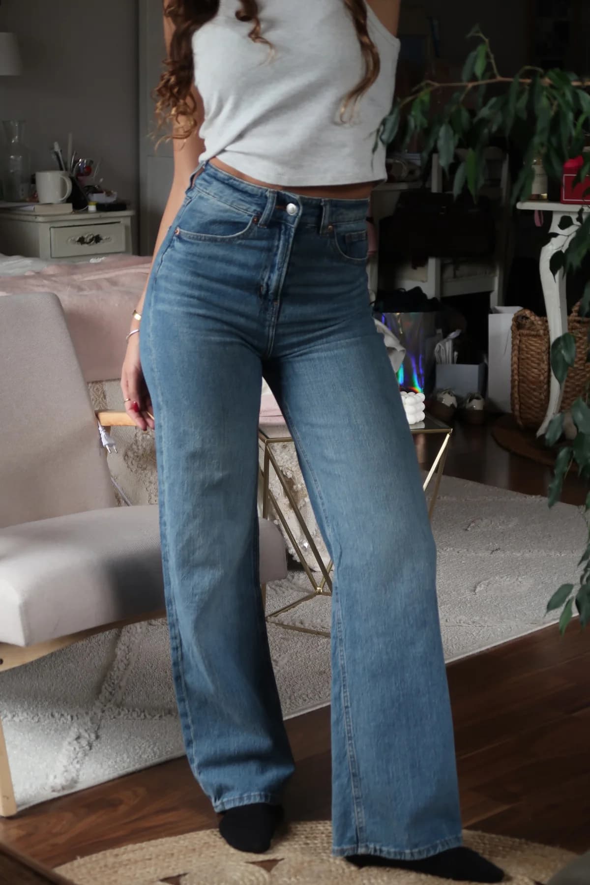 Jeans H&M high rise