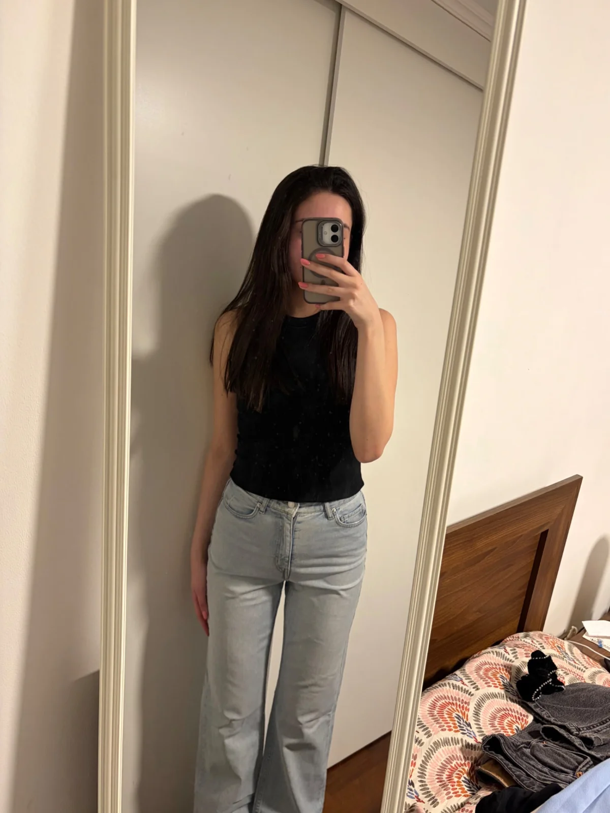 Usado por María José Osorio, Jean de mezclilla claro, talla 36