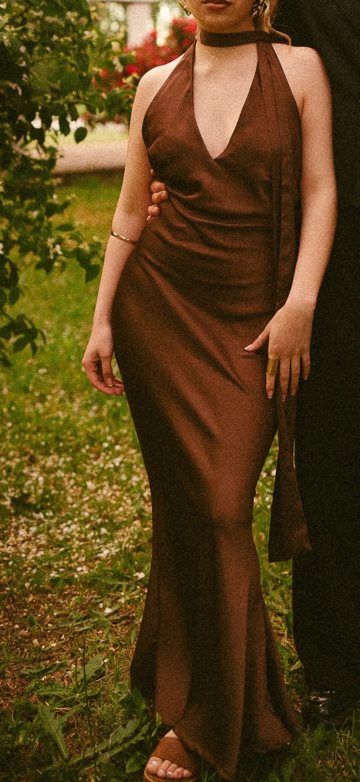 Usado por martina ramírez, vestido de fiesta , talla s/m