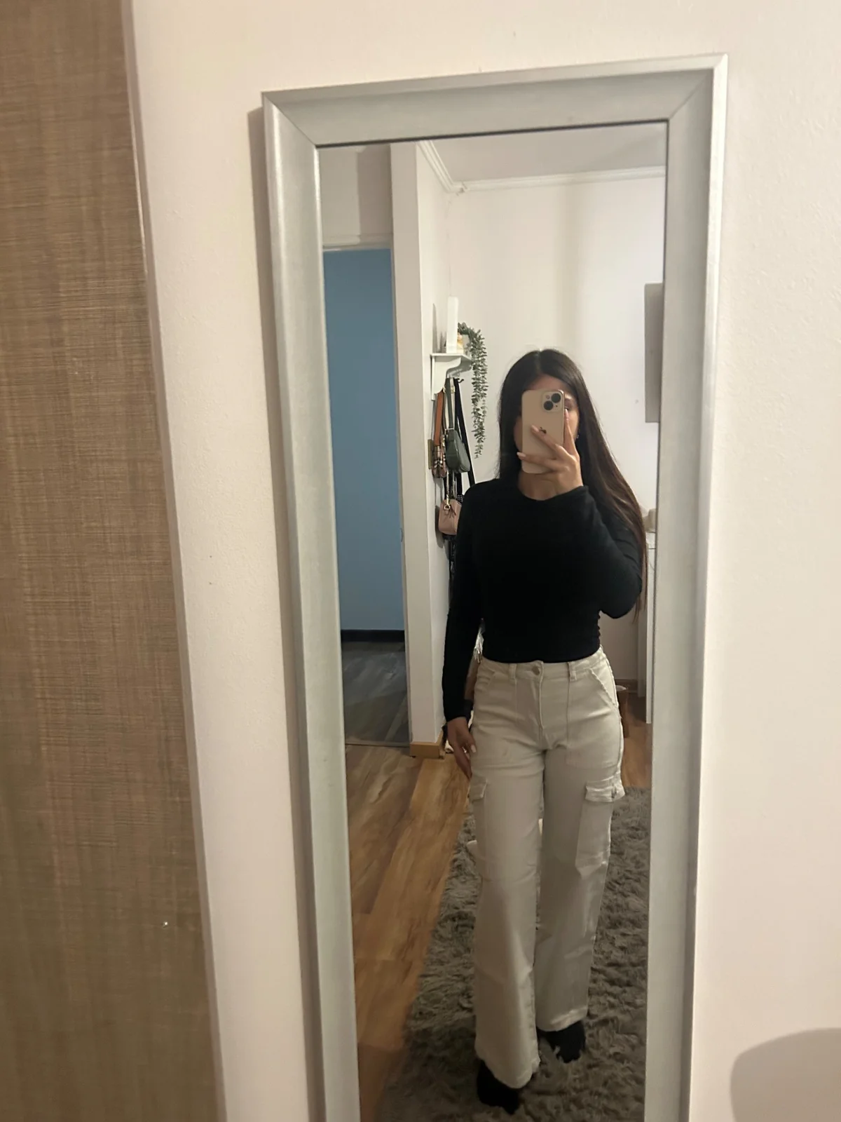 jeans beige nuevos — foto 1