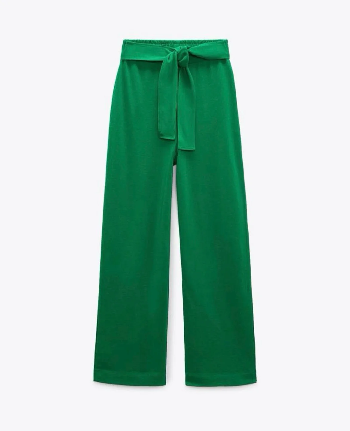 Usado por Bárbara Videla Pizarro, Pantalón algodón lazadas , talla S