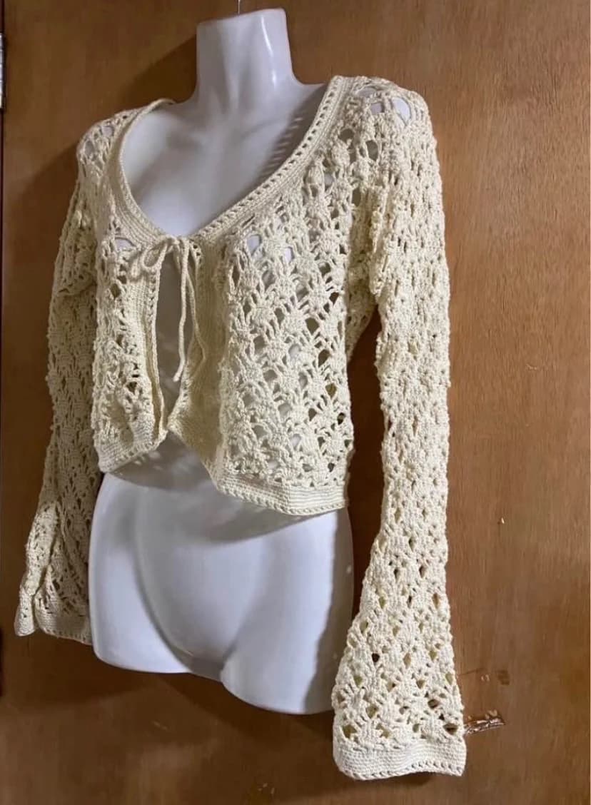 Chaleco crochet tejido a mano — foto 1