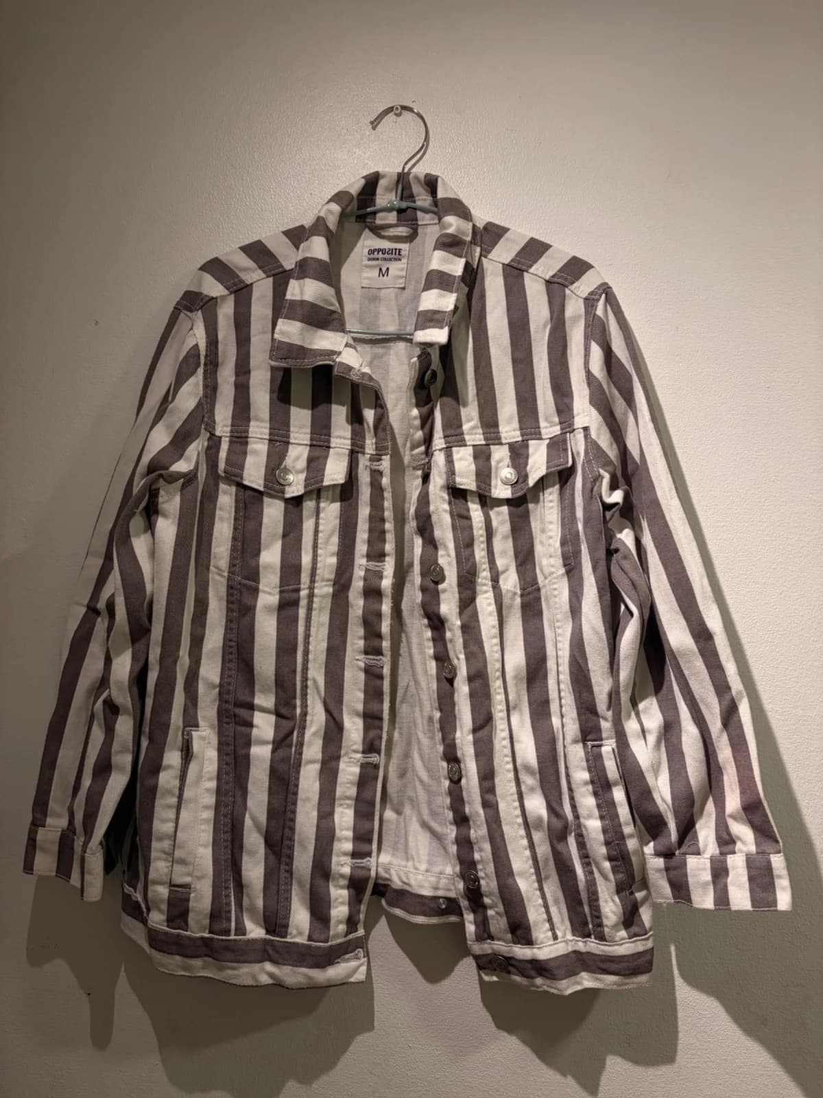 Usado por Fabiana Lillo, Chaqueta rayas , talla M