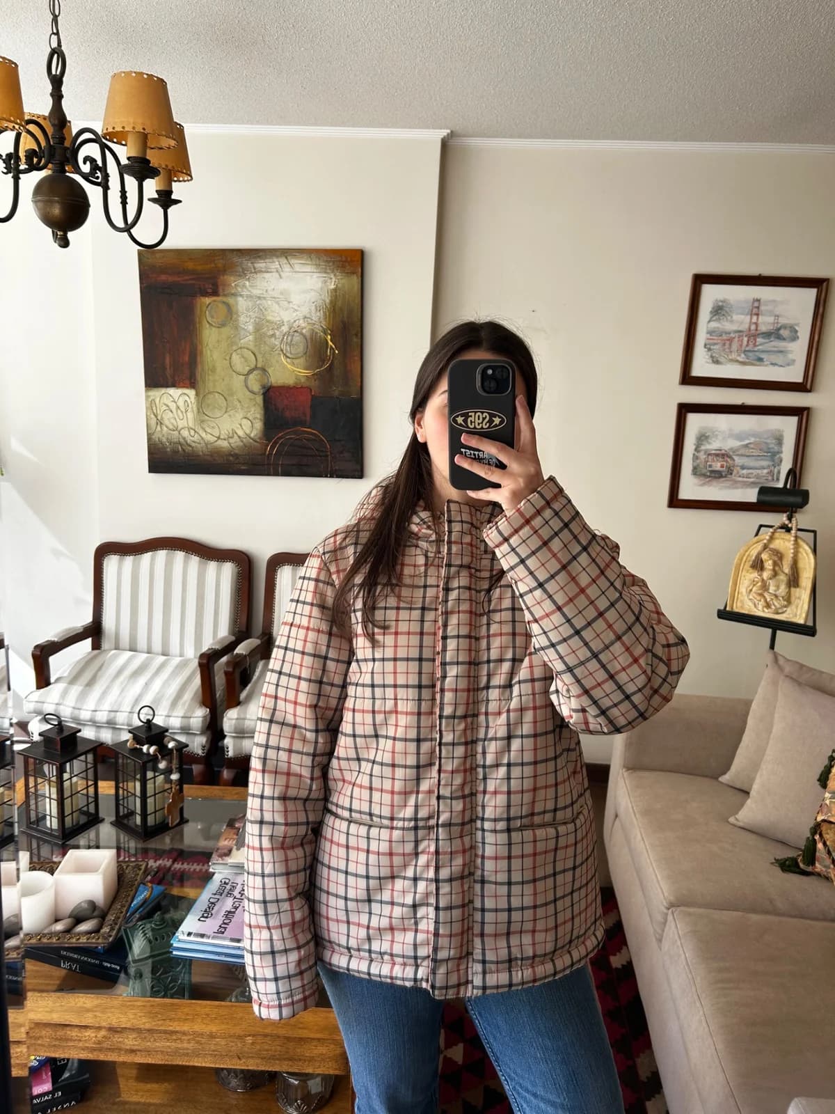 Parka tartán — foto 1