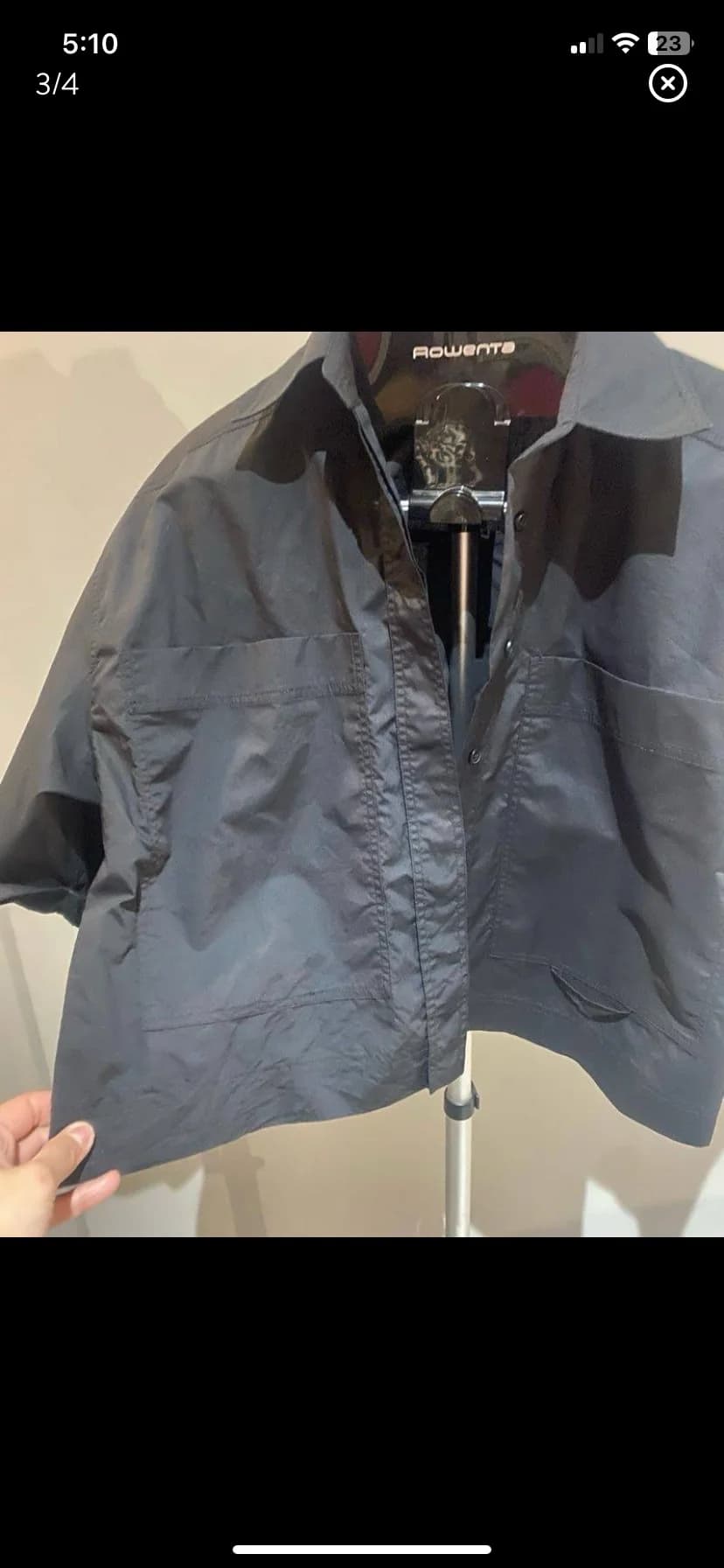 Usado por Carla Alvarez, Blusa corta , talla S