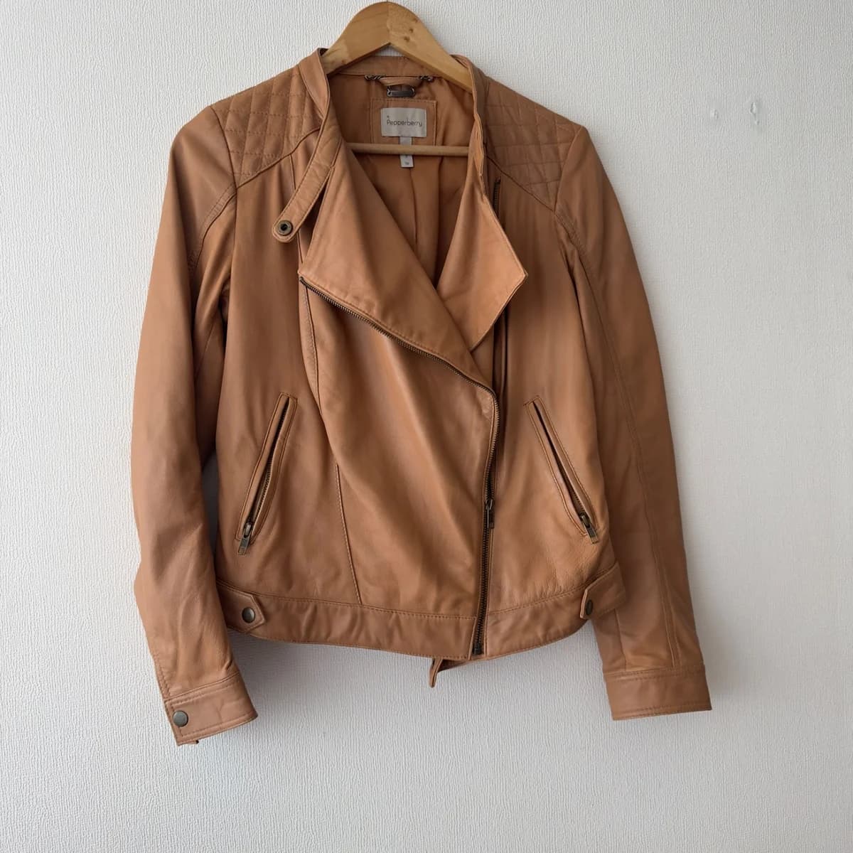 Chaqueta cuero legítimo flexible talla M — foto 1