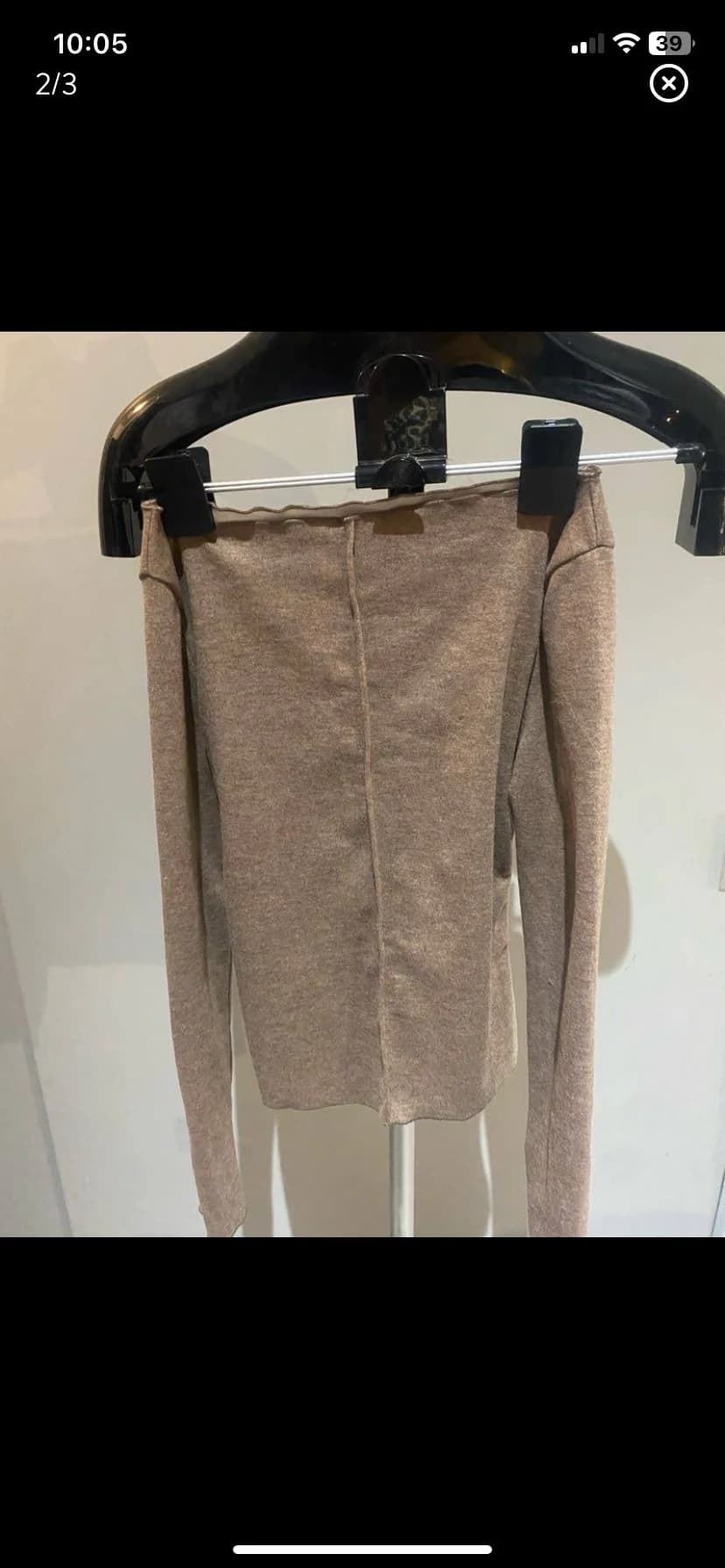 Polera manga larga