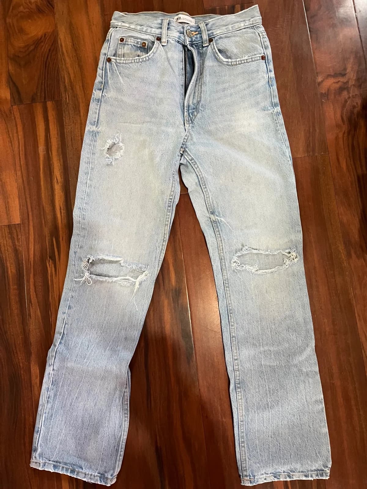 Usado por Katherine Francisca Moncada Figueroa , Jeans Zara , talla 34