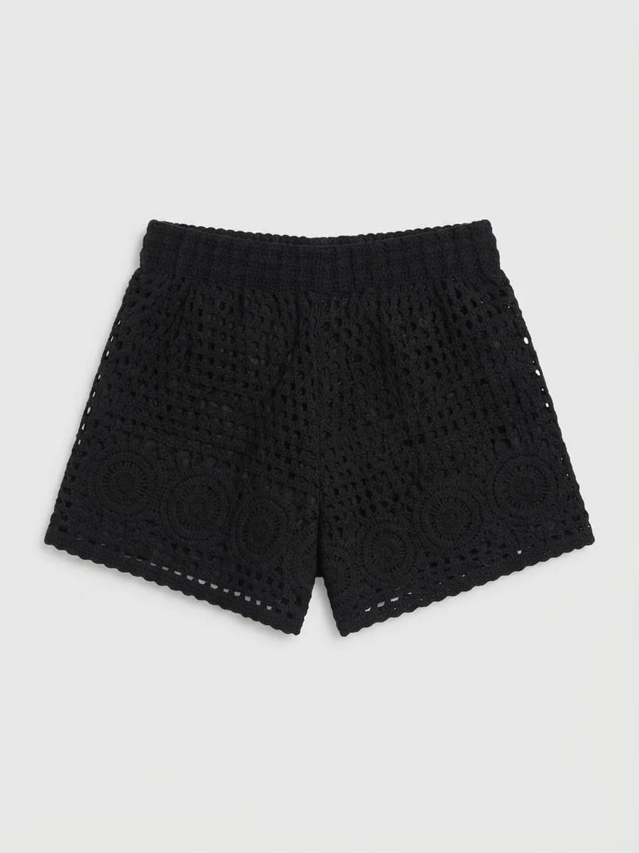 Usado por María Jesús Medina Peters, Short tejido , talla S-34