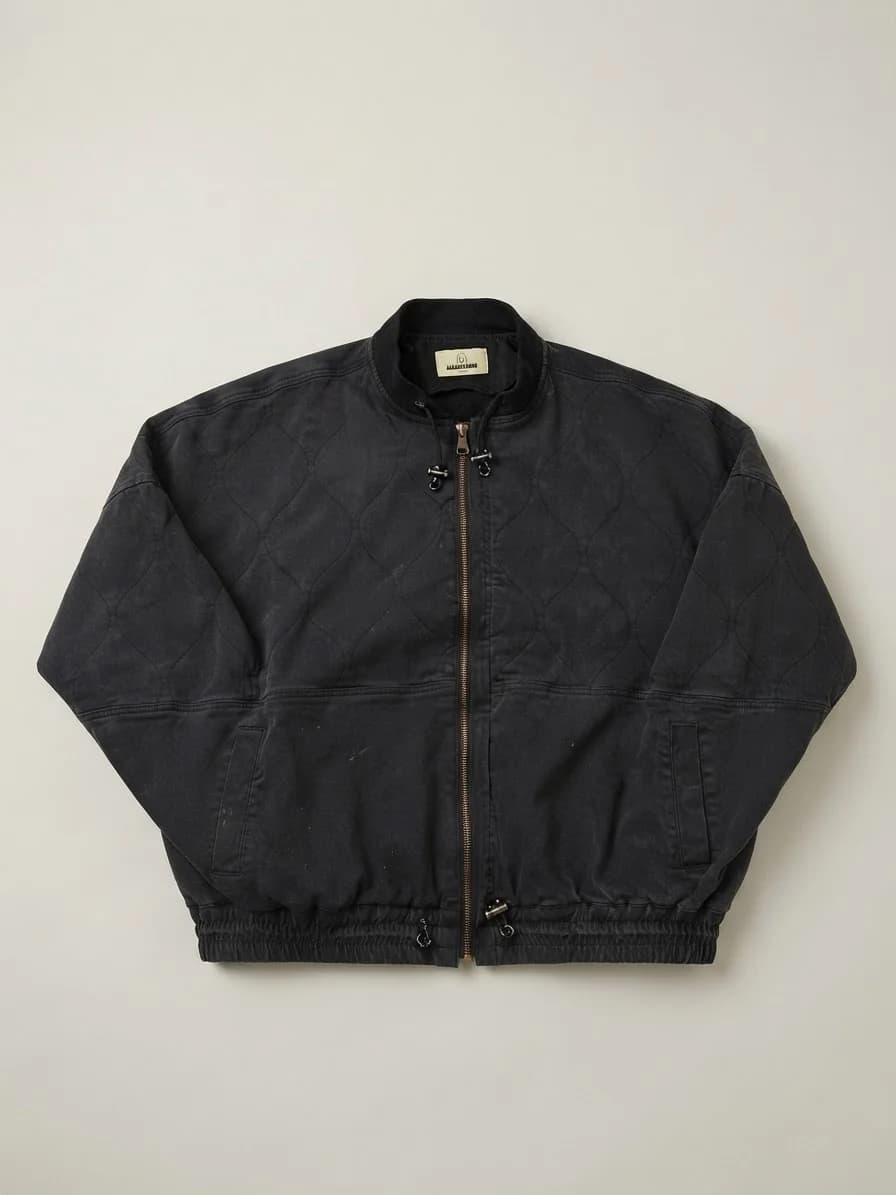 Chaqueta gris bomber — foto 1