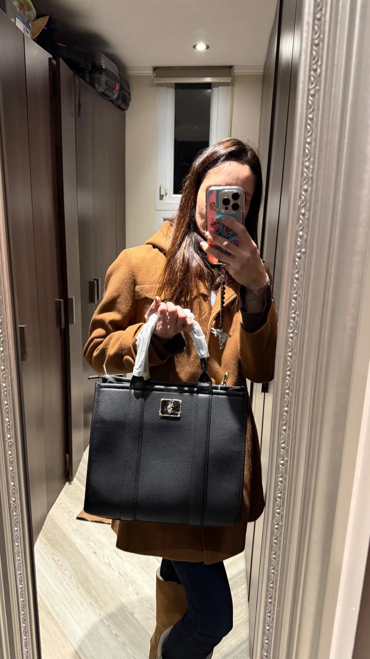 Usado por Andrea Ovalle, Tote U.S. Polo Assn.