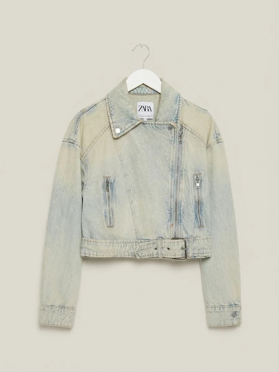Biker jeans Zara — foto 1