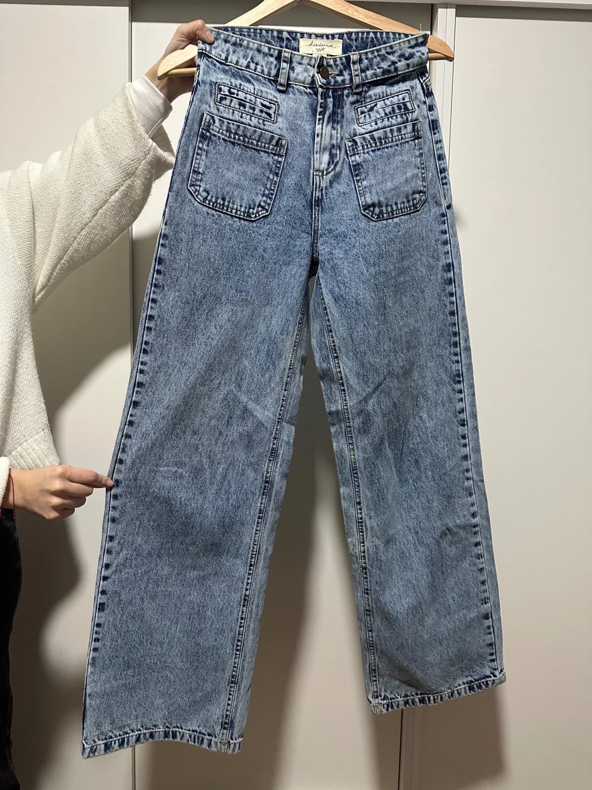 Usado por Francisca Díaz , Pantalón dinamica , talla 32