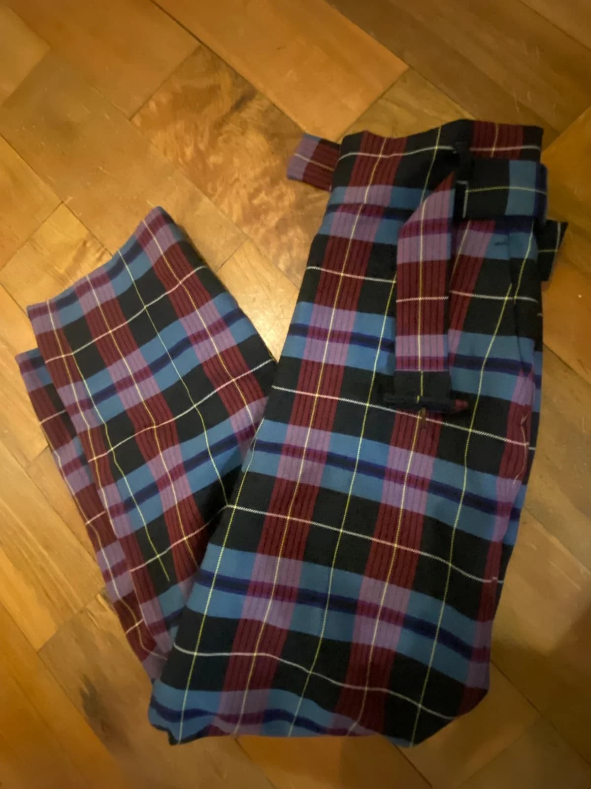 Pantalón cuadrillé Zara — foto 1