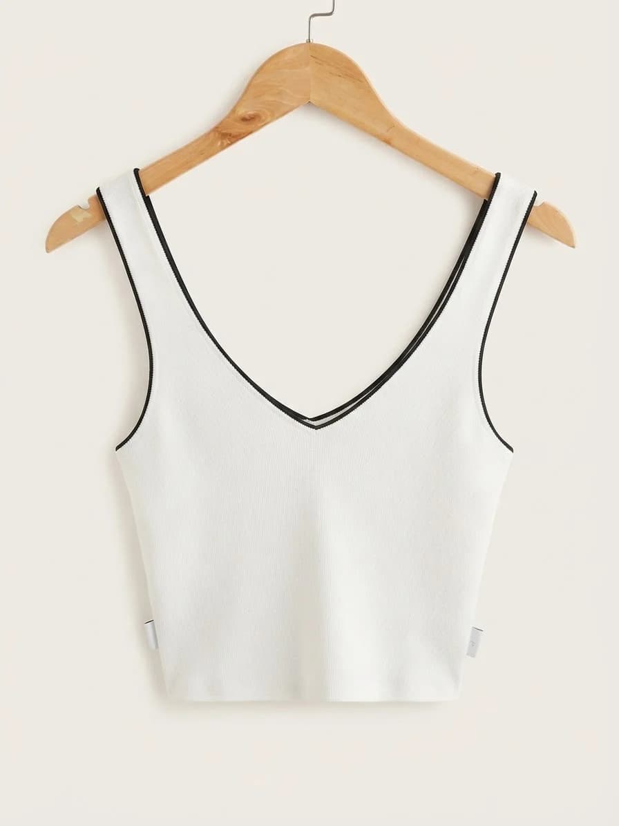 Usado por elisa silva, Polera zara blanca, talla S