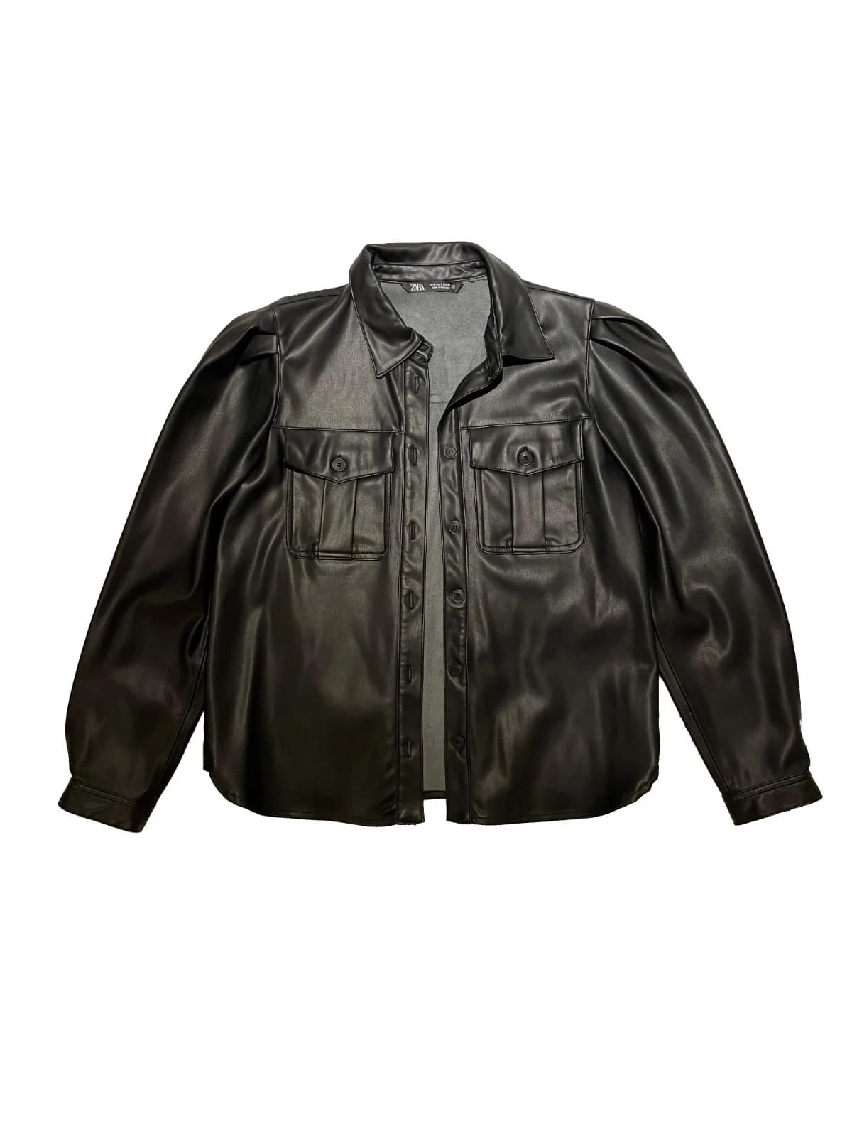Chaqueta Efecto Piel — foto 1