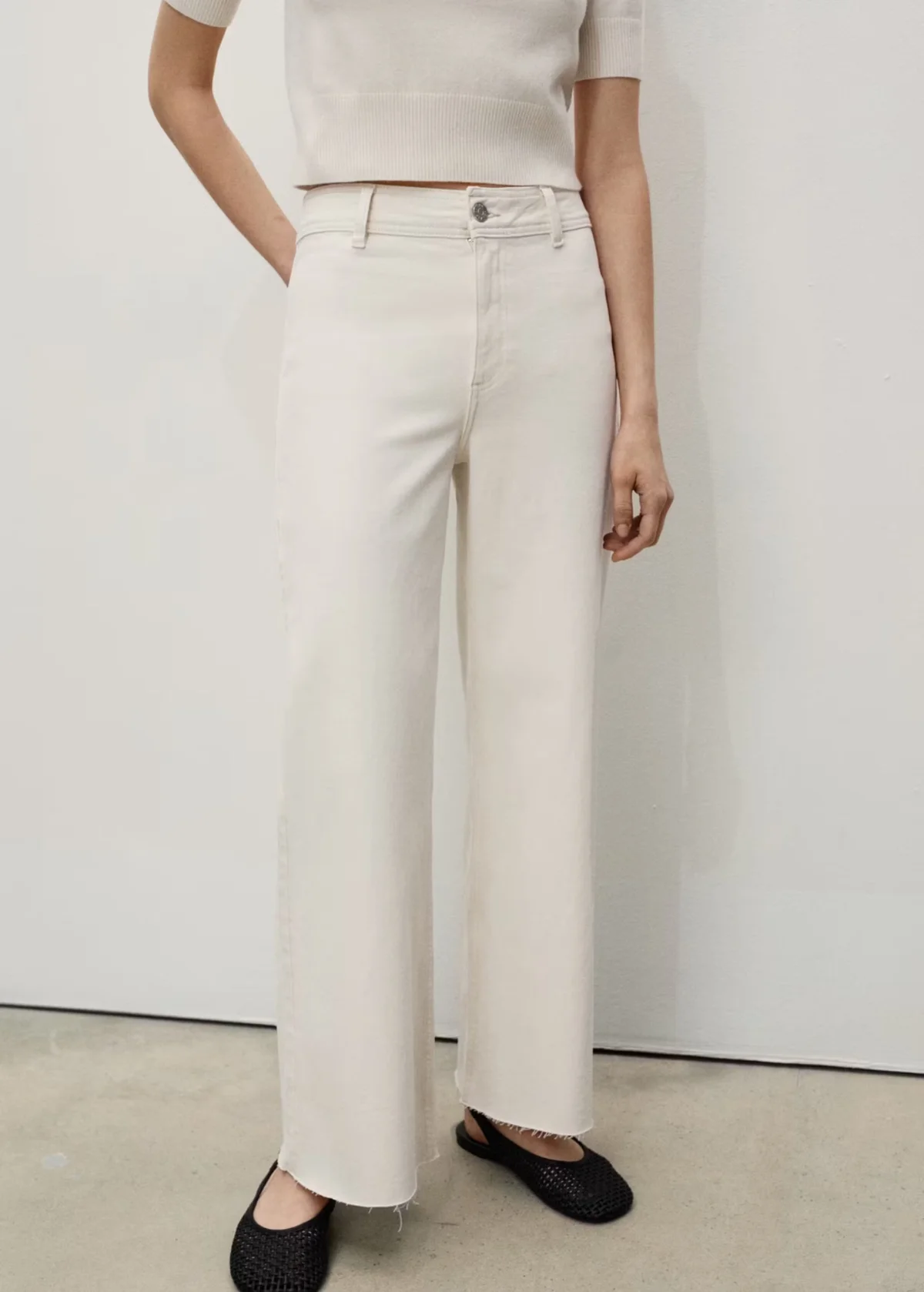 Usado por Camila Gracia, Jeans Mango, talla 36