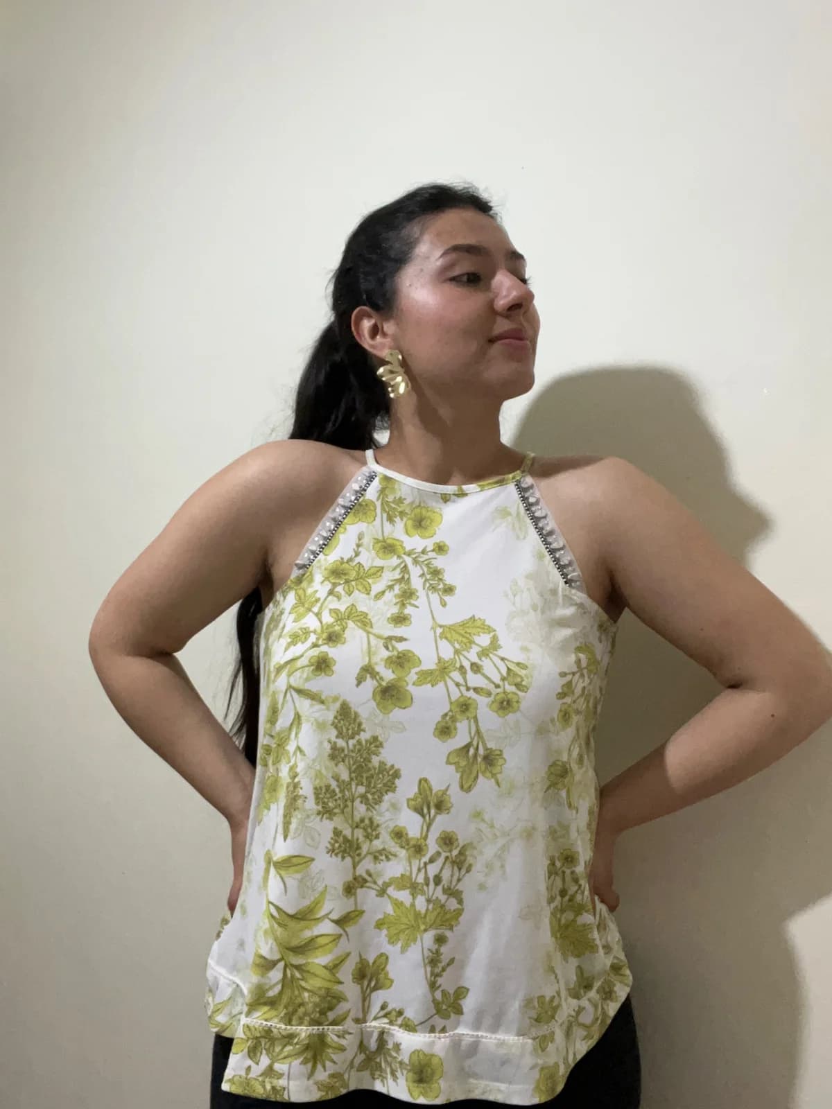 Blusa floral — foto 1
