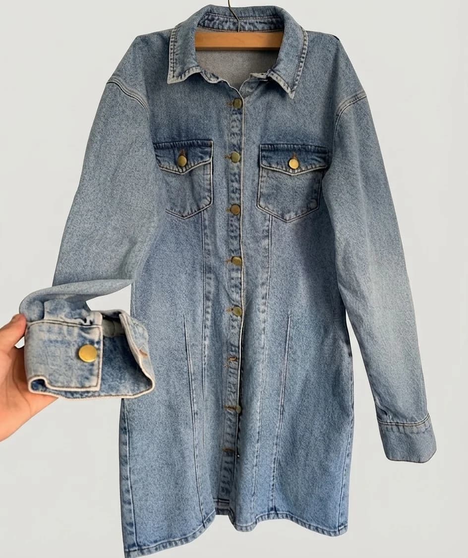 Vestido de jeans — foto 1