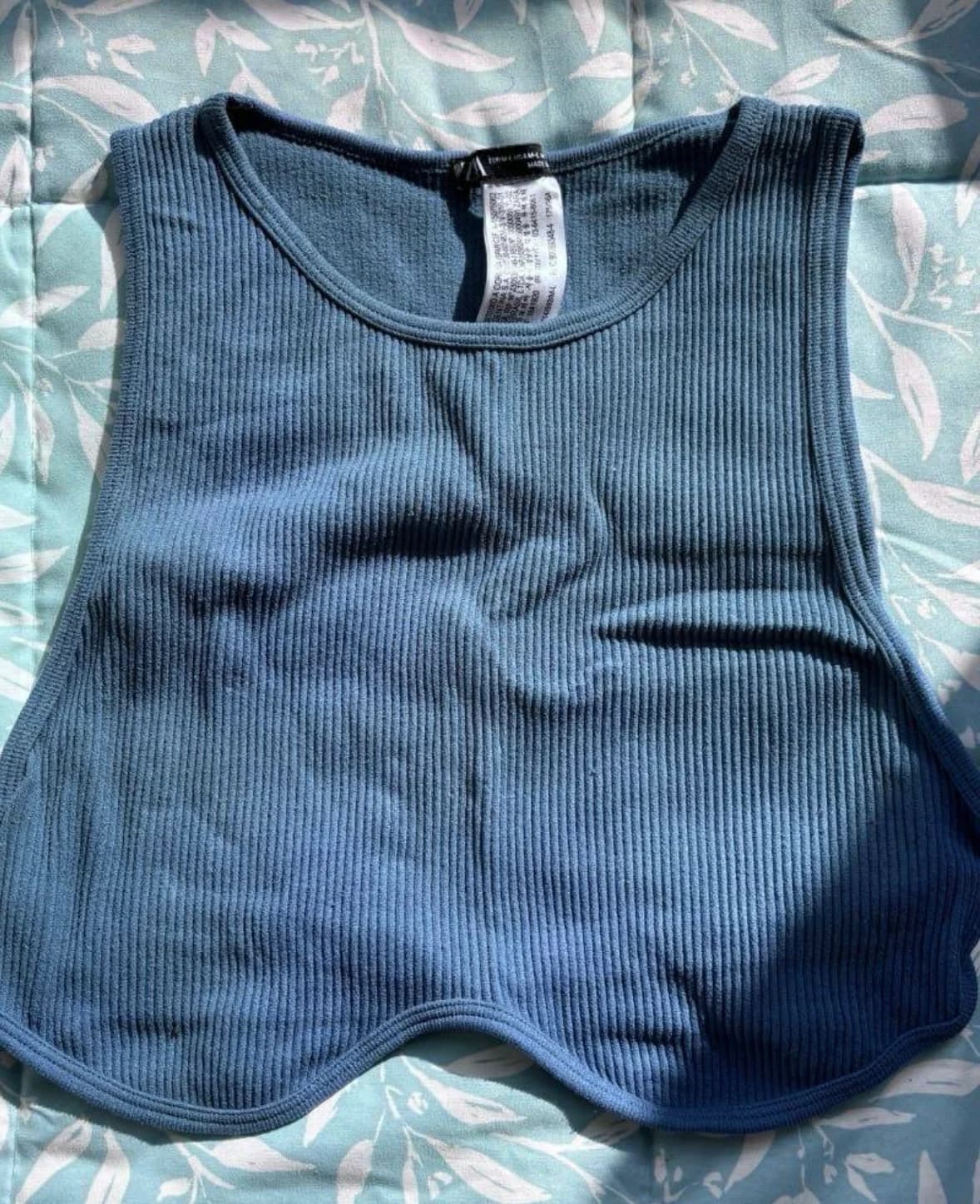 Usado por Cami Irrazábal, Top Zara, talla M-L