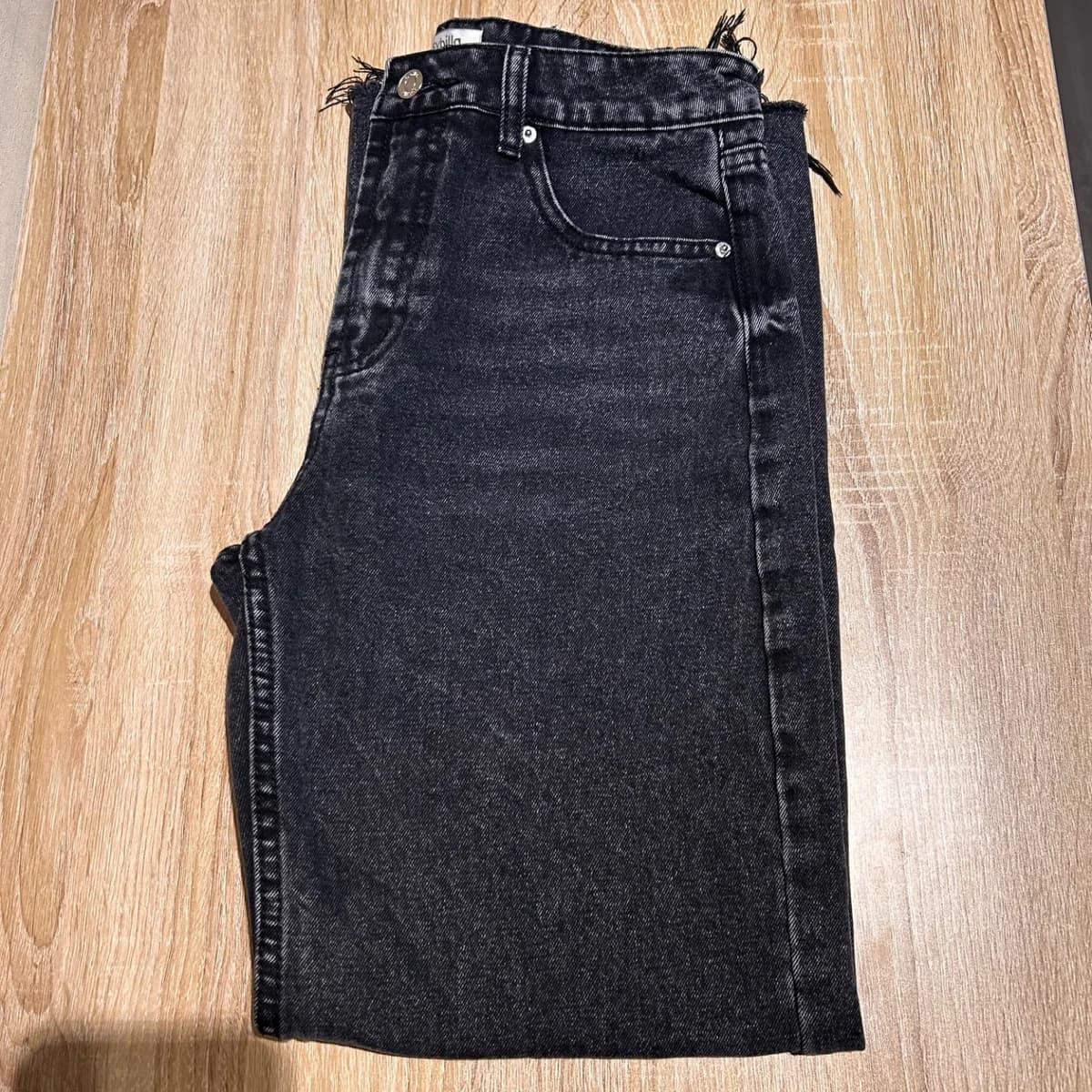 Usado por Francisca Vicuña, Jeans negro Sybilla, talla 38