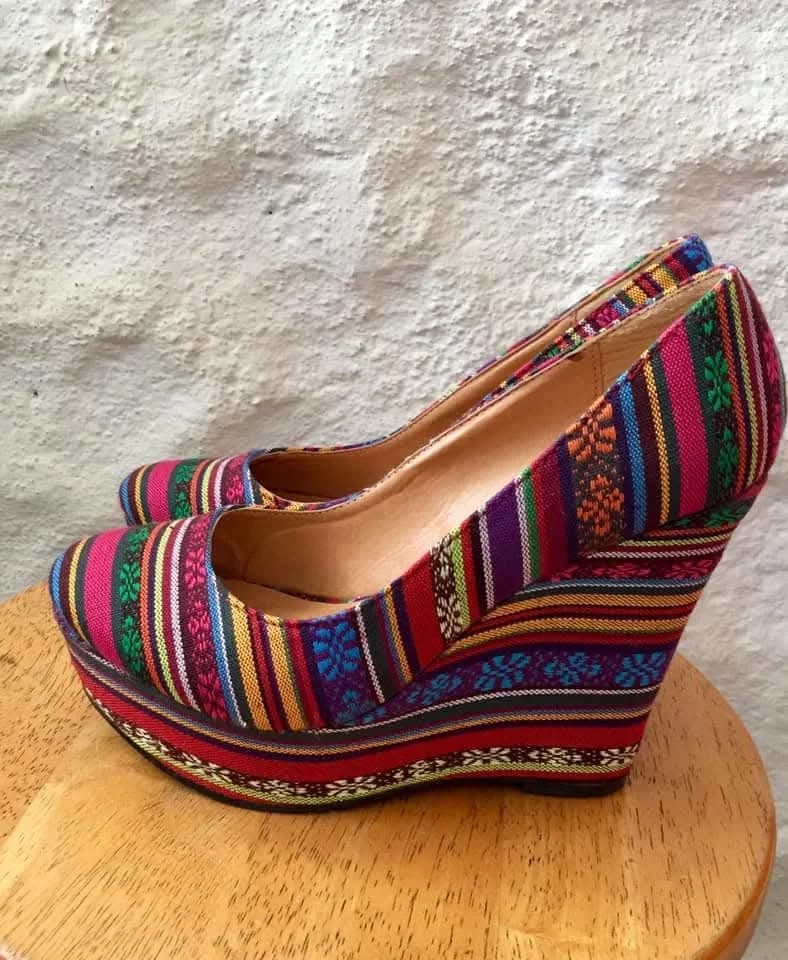Usado por Mariam Luis Arriagada, Zapatos de plataforma , talla 36