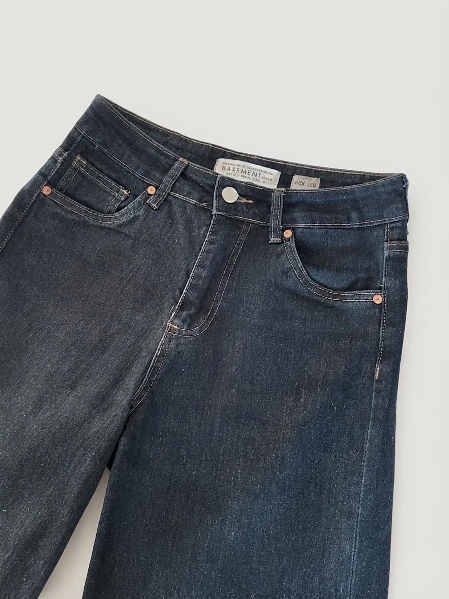 Jeans Tiro Medio Basement — foto 1