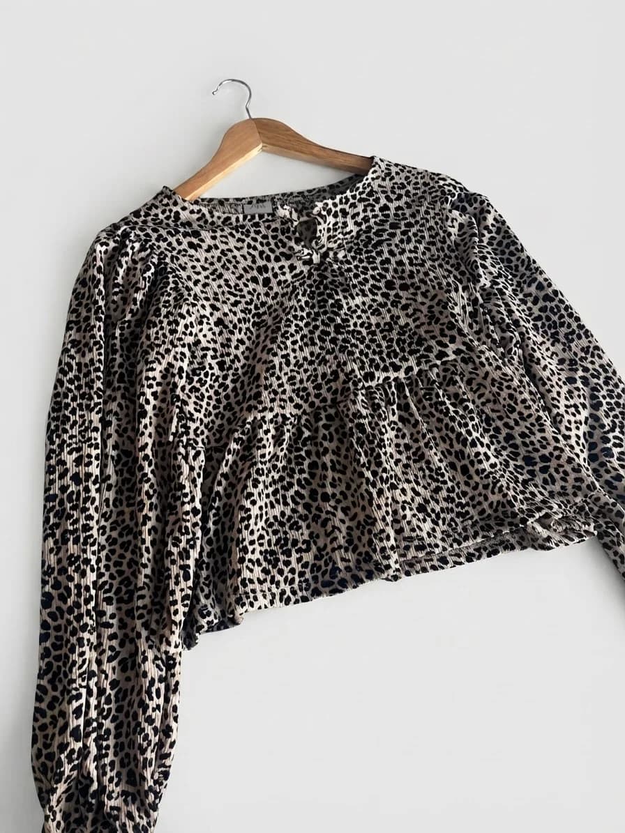 Blusa leopardo — foto 1