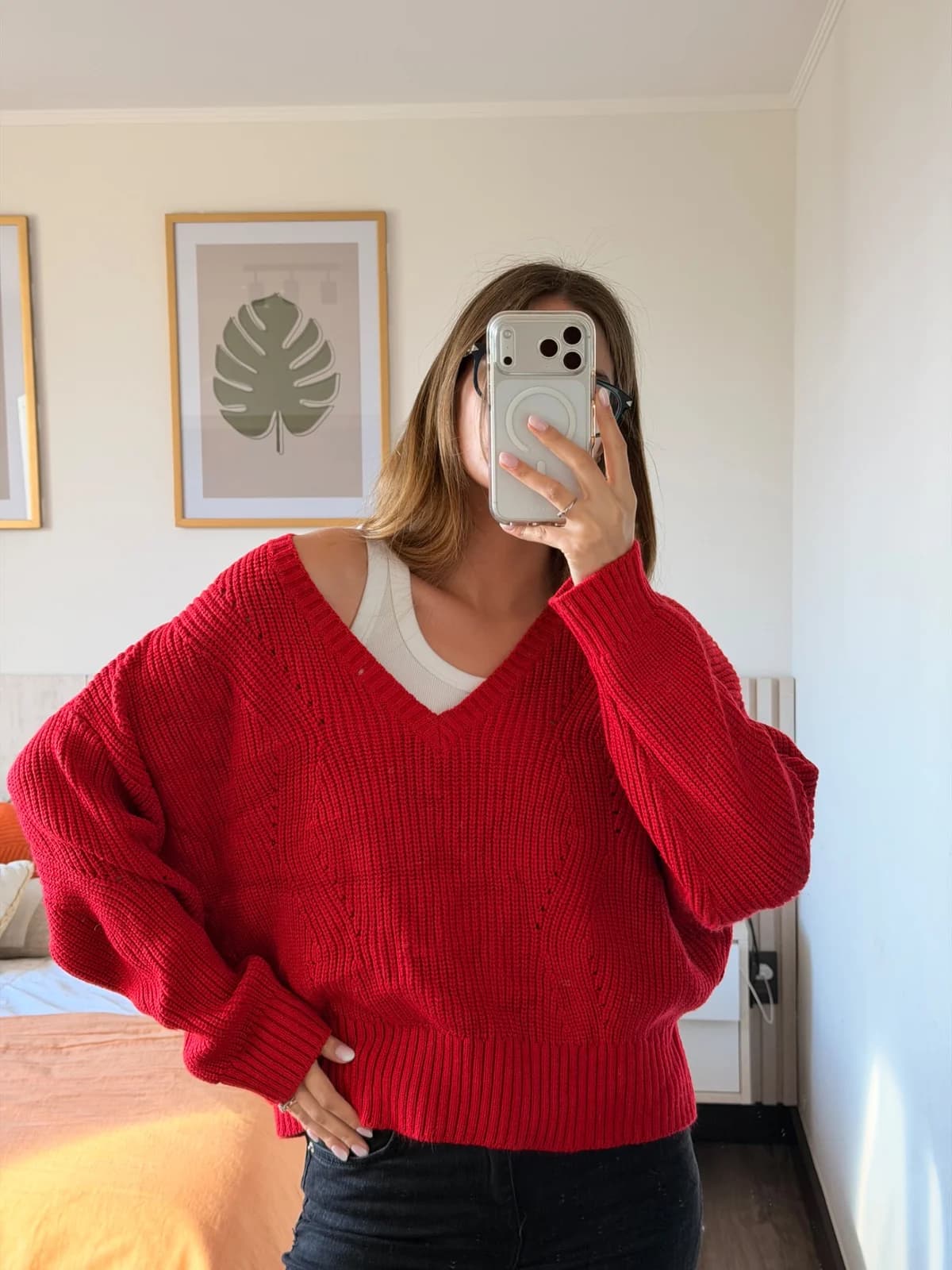 Usado por Paula Aguirre, Chaleco, talla Xl