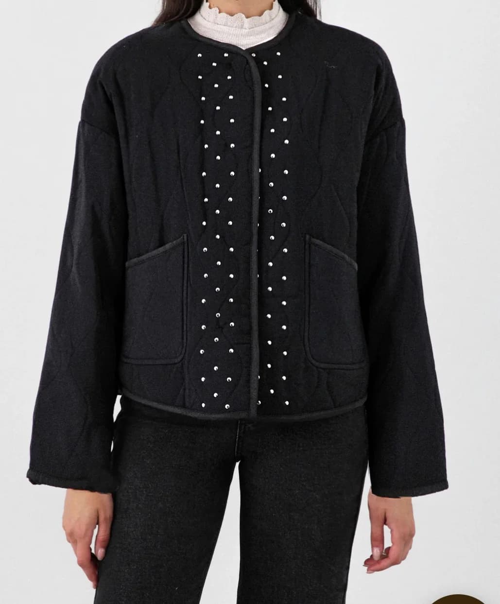 Chaqueta acolchada broches — foto 1