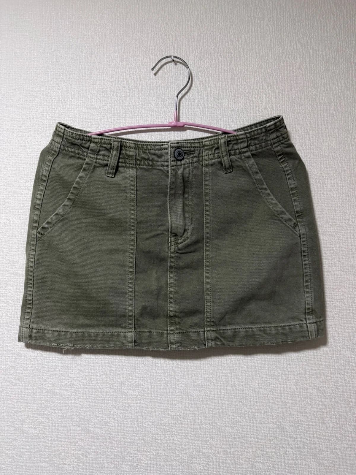 Usado por PASCALITA PAVEZ, Minifalda Foster Verde , talla XS