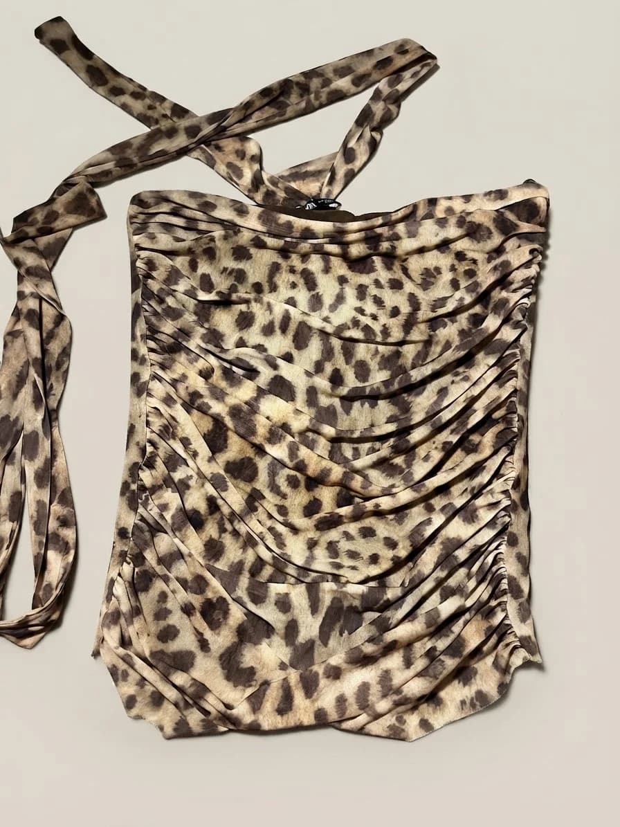 Top Zara Leopardo — foto 1