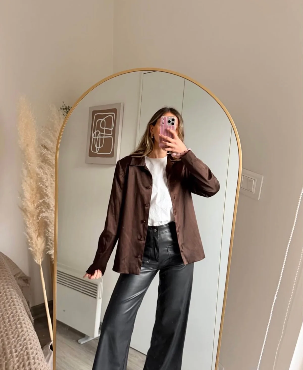 Chaqueta/sobrecamisa café — foto 1