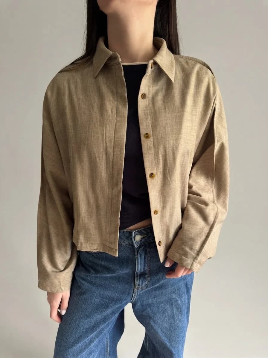 Chaqueta beige