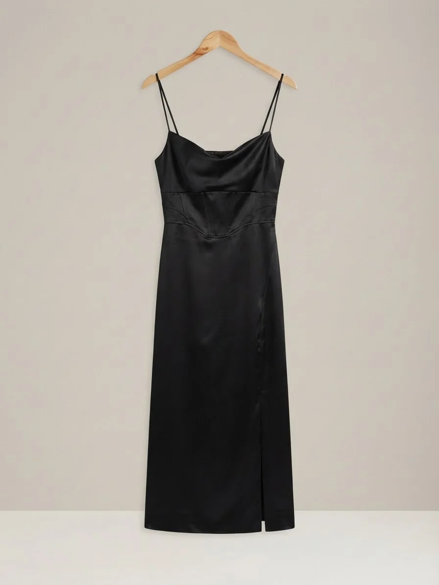 Usado por elisa silva, Vestido zara formal, talla M